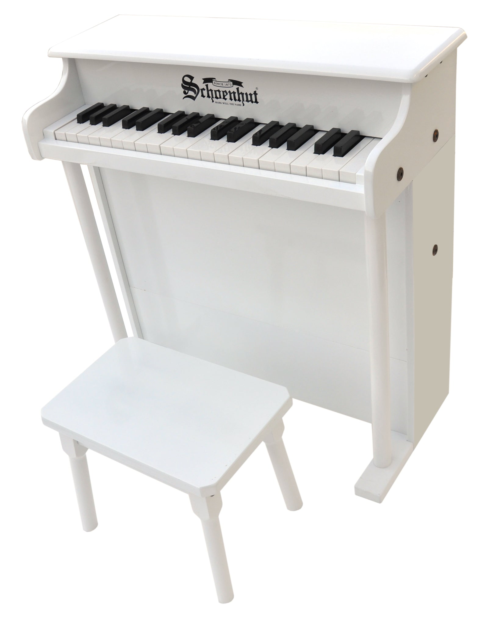 schoenhut piano white