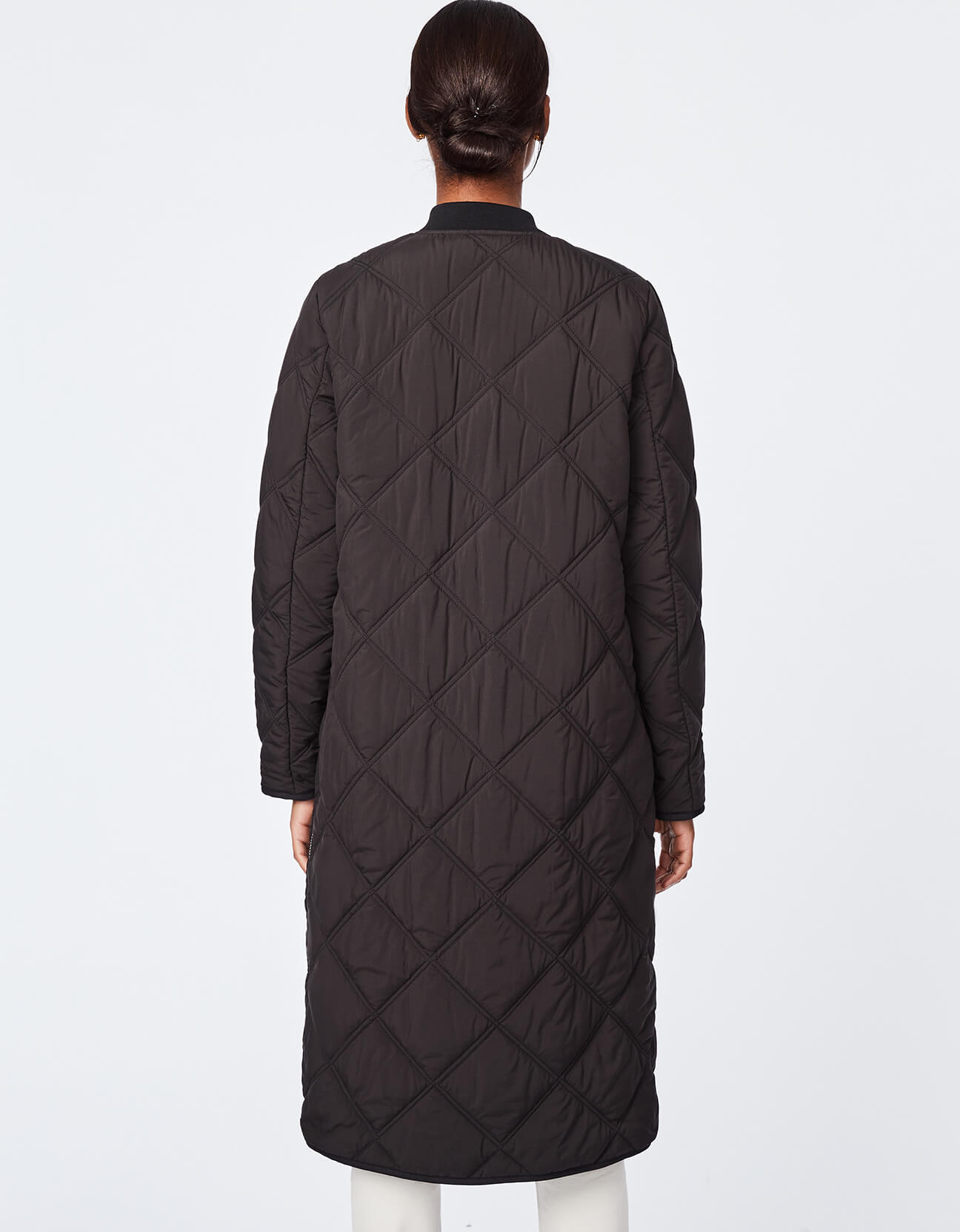 LONGLINE QUILTED COAT