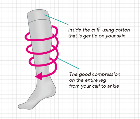 Tabio Supreme Everyday Knee High Socks - Just the Right Compression –  Japanese Socks Tabio USA
