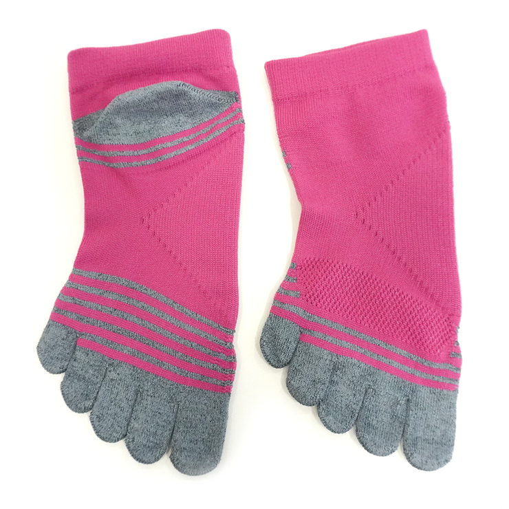 Super Fit Grip Run Toe Socks#N#– Japanese Socks Tabio USA