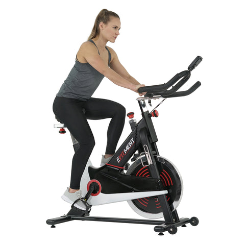 EFITMENT Indoor Cycle Bike, Magnetic Cycling Trainer Exercise Bike w ...