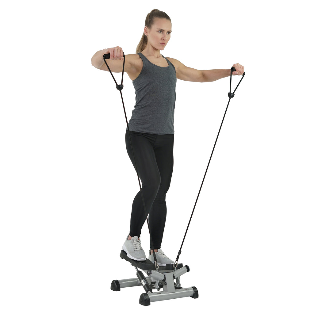 EFITMENT Twist Fitness Stepper Step Machine with Resistance Bands for ...