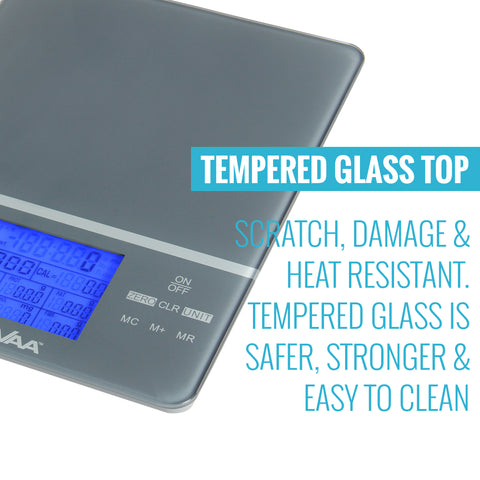 tempered glass top