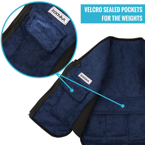 velcro sealed pockets
