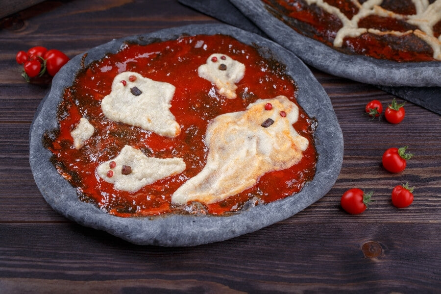 Spooky Halloween Pizza