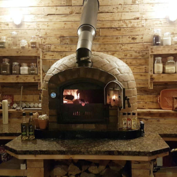 Authentic Pizza Ovens Lisboa Rustic Premium Pizza Oven Inside Home