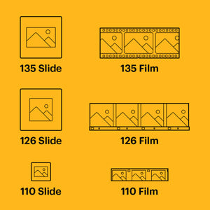 Scanner de film et de diapositives KODAK N SCAN avec grand 5 & rdquo; Écran  LCD, couleur convertie & amp; Négatifs & amp; W Diapositives 35 mm