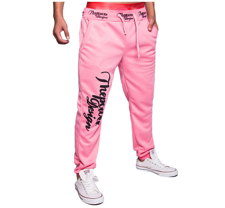 printed joggers mens