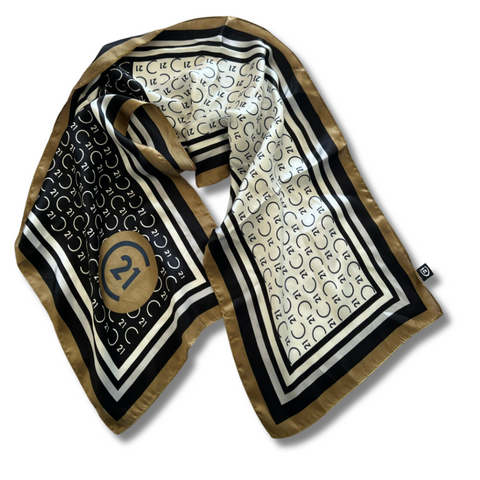 Wordmark Silk Square Scarf – Century 21 Promo Shop USA