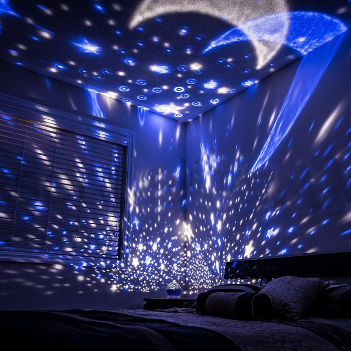 Luminous Starry Night Light Projector