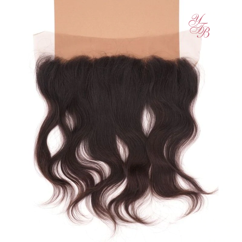 RAW Indian Wavy Transparent 13"x 4" Lace Frontal | 14"- 22"