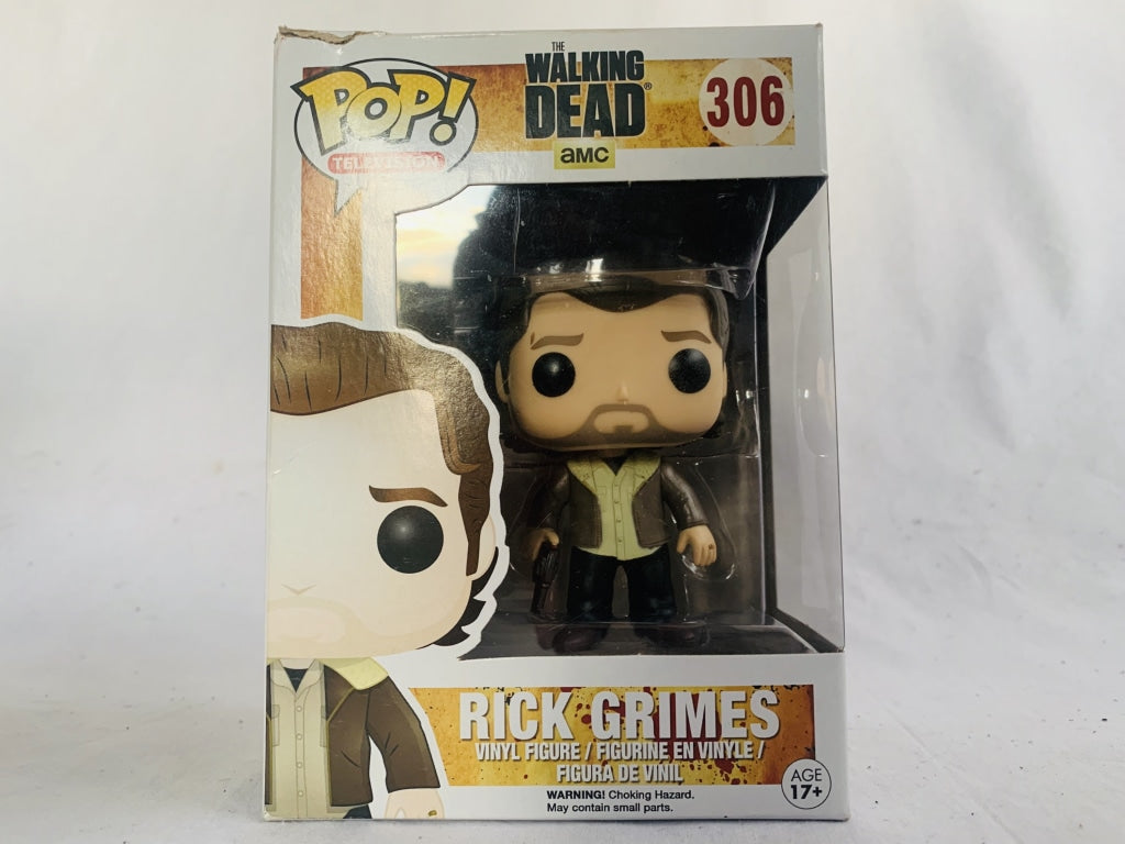 funko pop the walking dead rick grimes