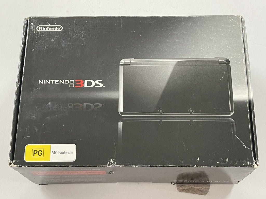 nintendo 3ds cosmo black