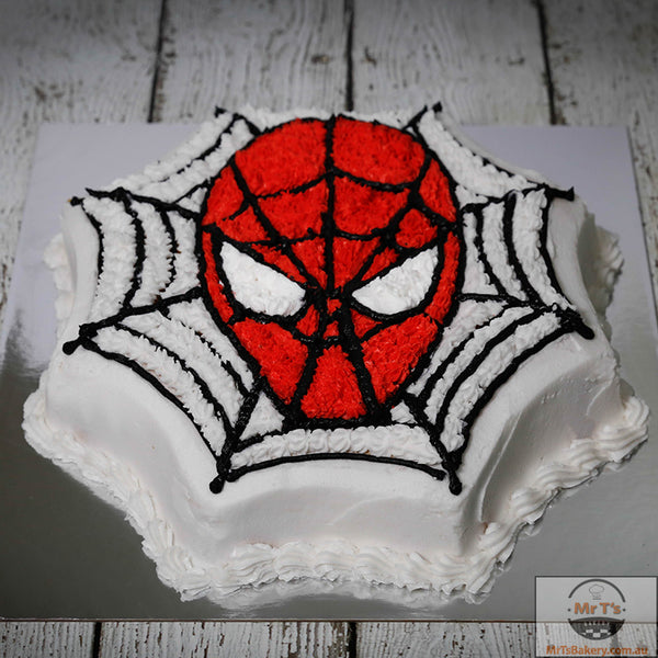 Super Icing Spider Man Cake