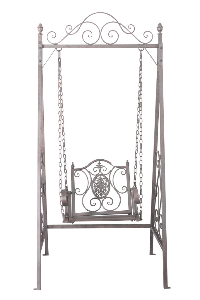 Wrought Iron Metal Swing Chair Fa001