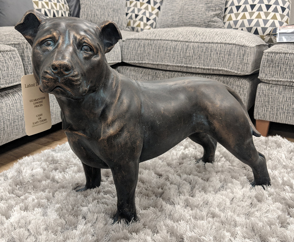 blue staffordshire bull terrier ornaments