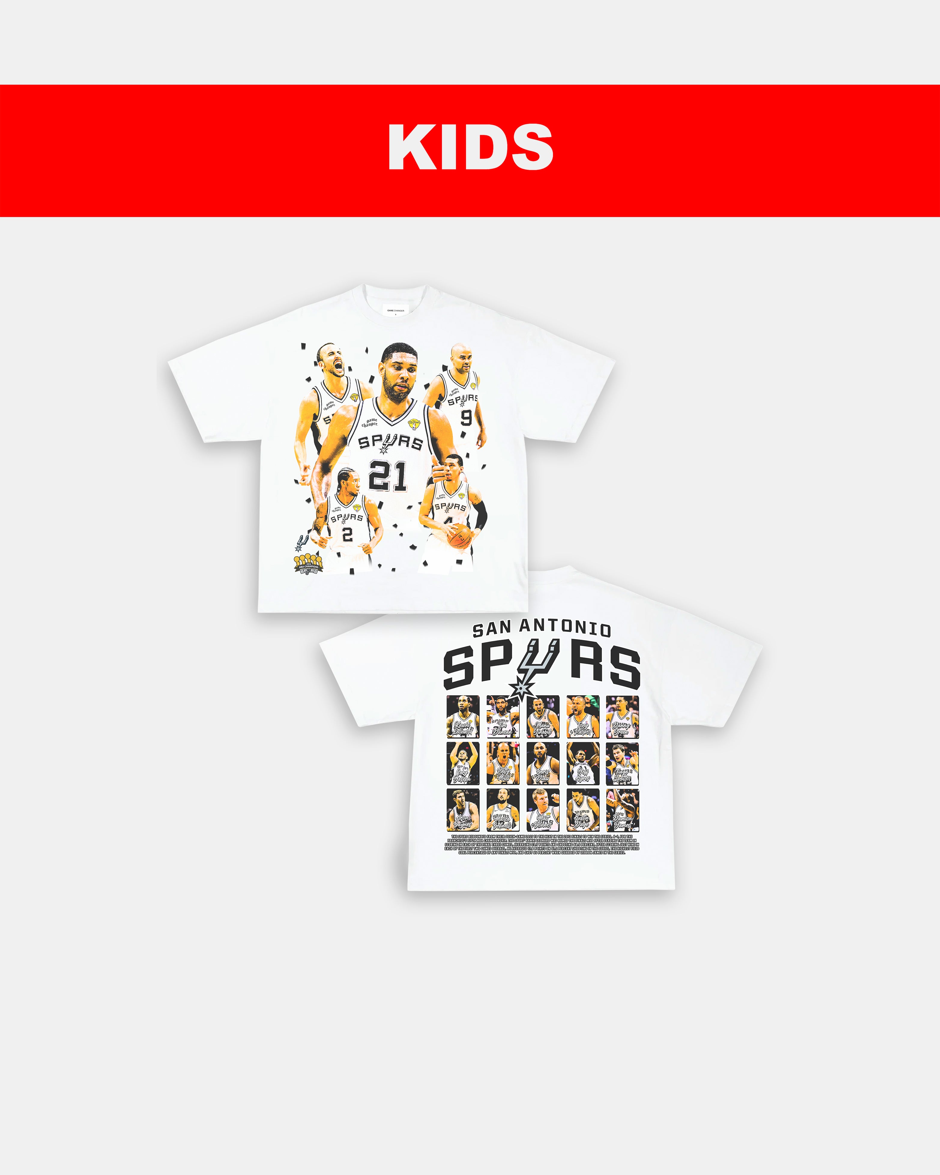 2014 NBA CHAMPS - KIDS GRAPHIC TEE - [DS]