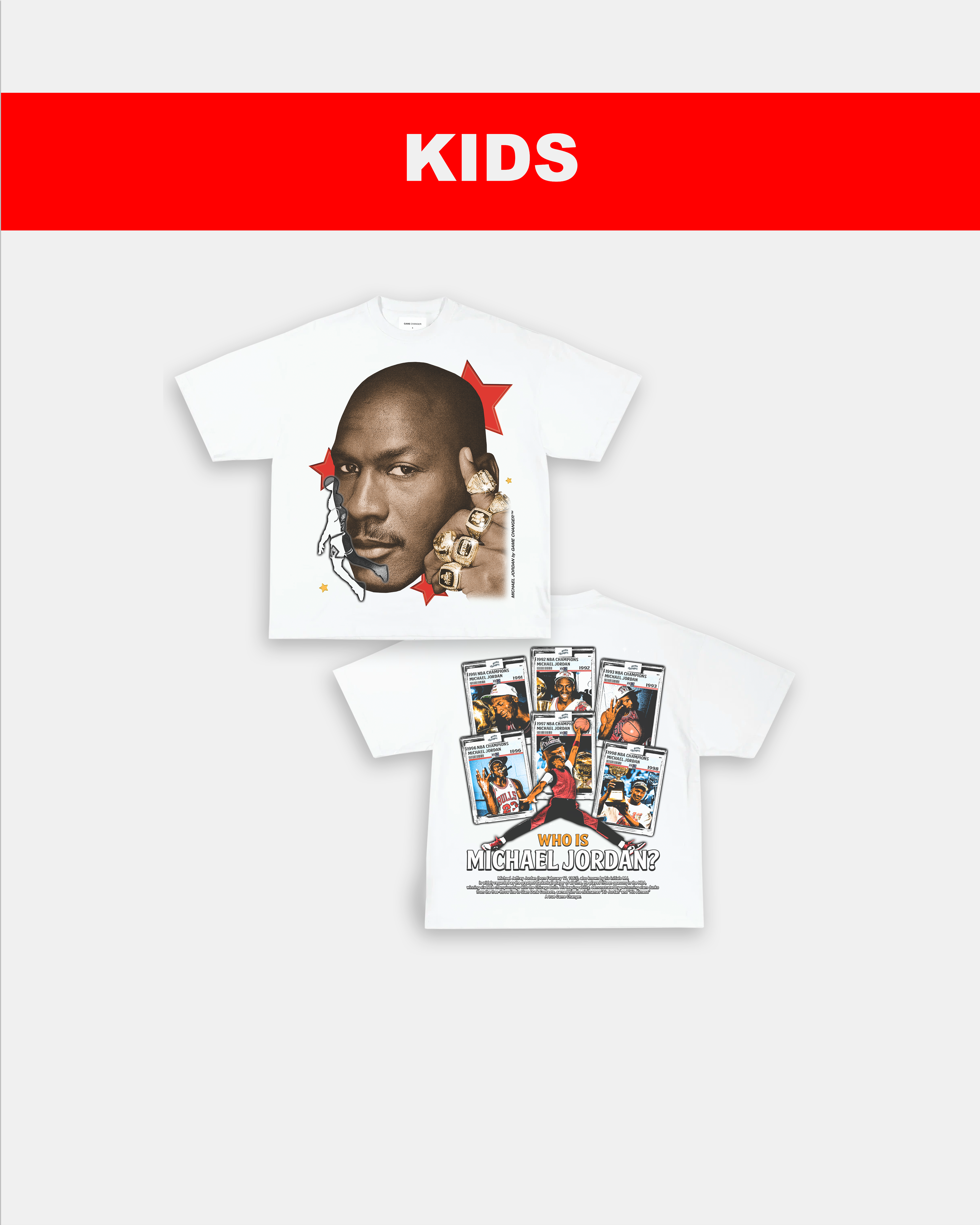 6 RINGS - KIDS GRAPHIC TEE - [DS]