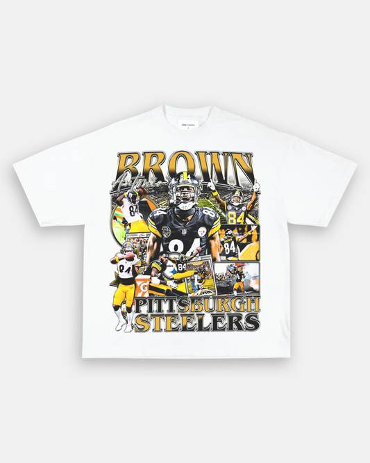 Get the latest BTSC/NFLPA gear with this T.J. Watt 'YINZ' T-Shirt - Behind  the Steel Curtain