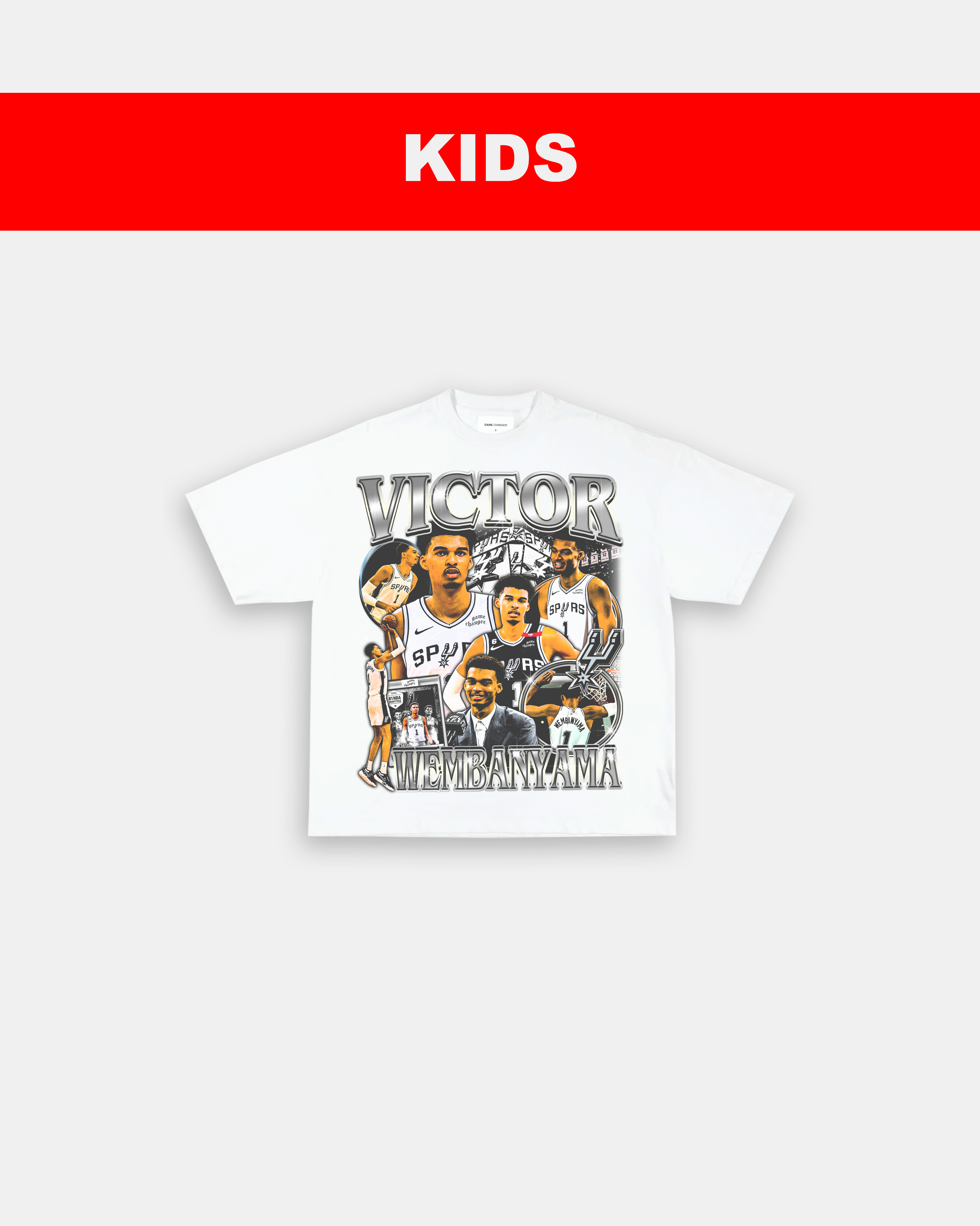 VICTOR WEMBANYAMA - KIDS GRAPHIC TEE