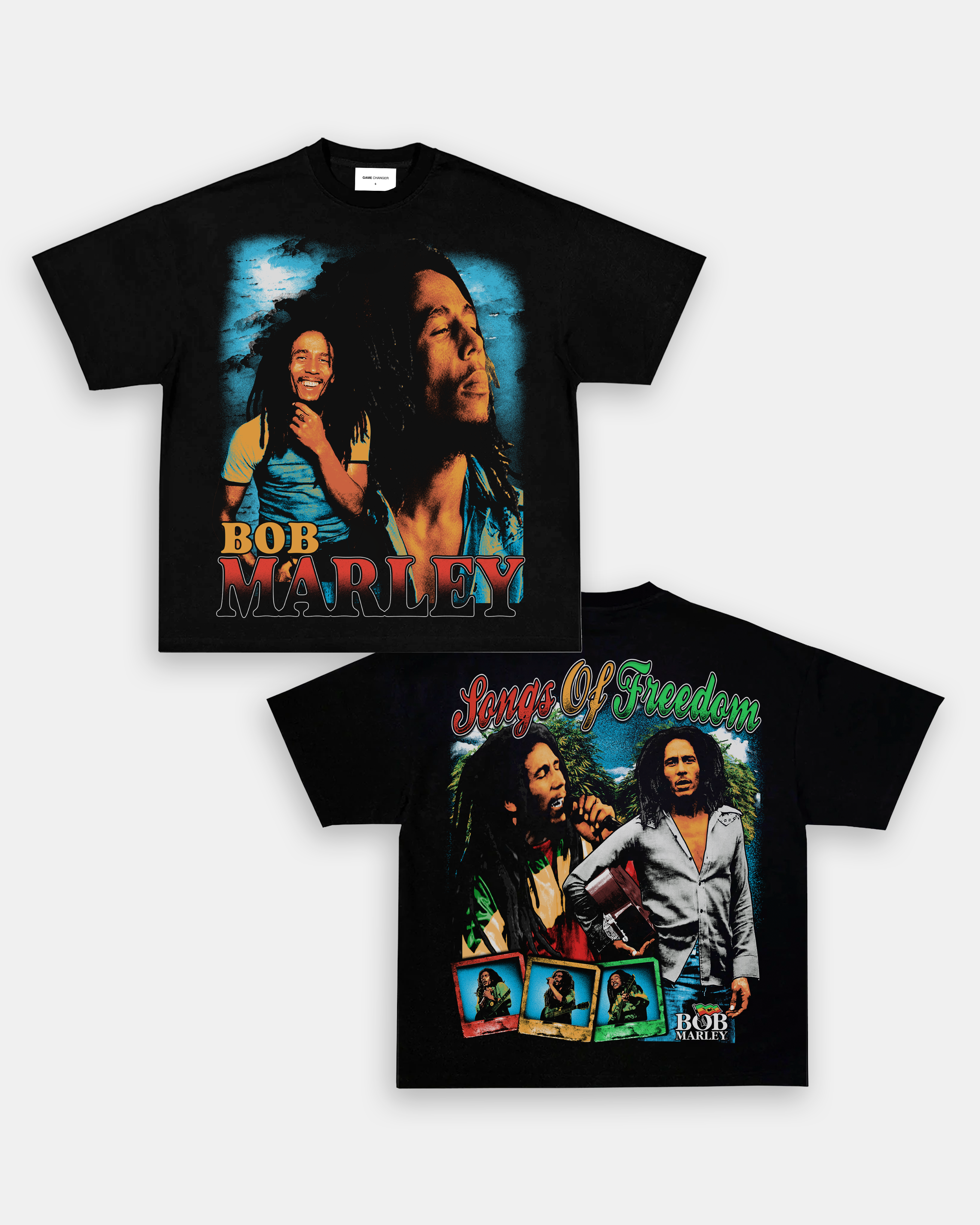 BOB MARLEY TEE - [DS] - VINTAGE BOOTLEG