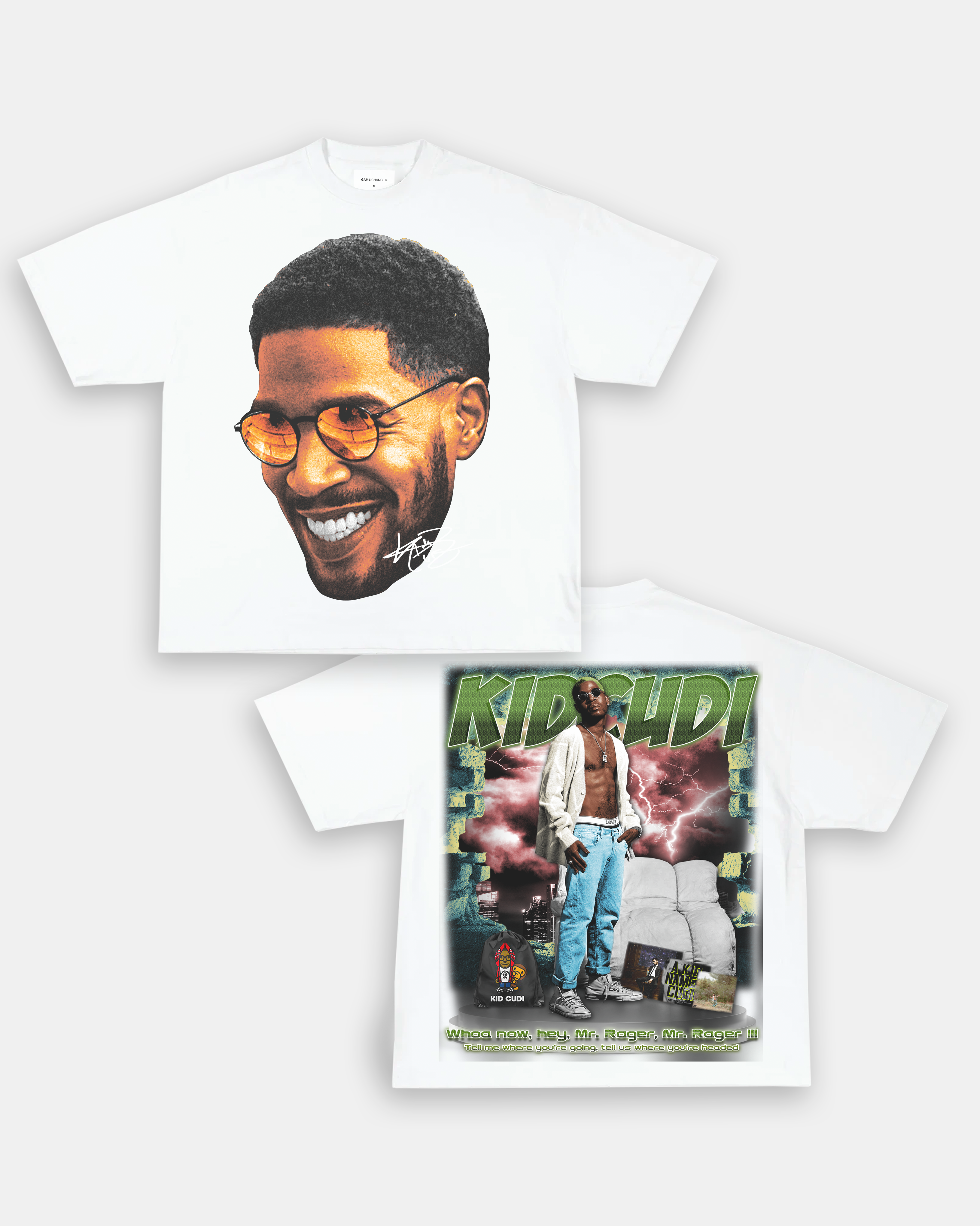 KID CUDI 2 GRAPHIC TEE - [DS]