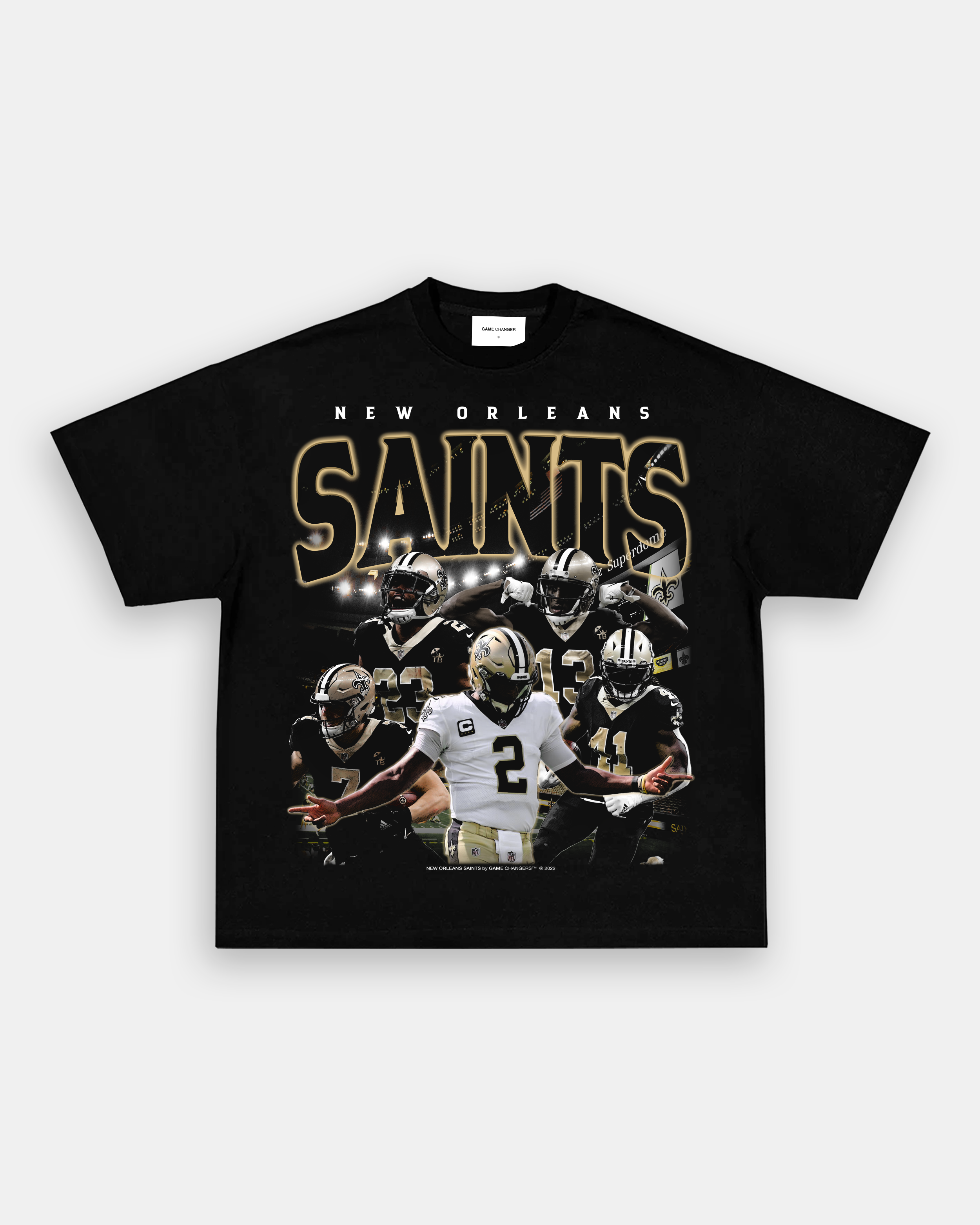 Lulu Grace Designs New Orleans Saints AK 41 Kamara Tee: NFL Football Fan Gear & Apparel S / Unisex Tee