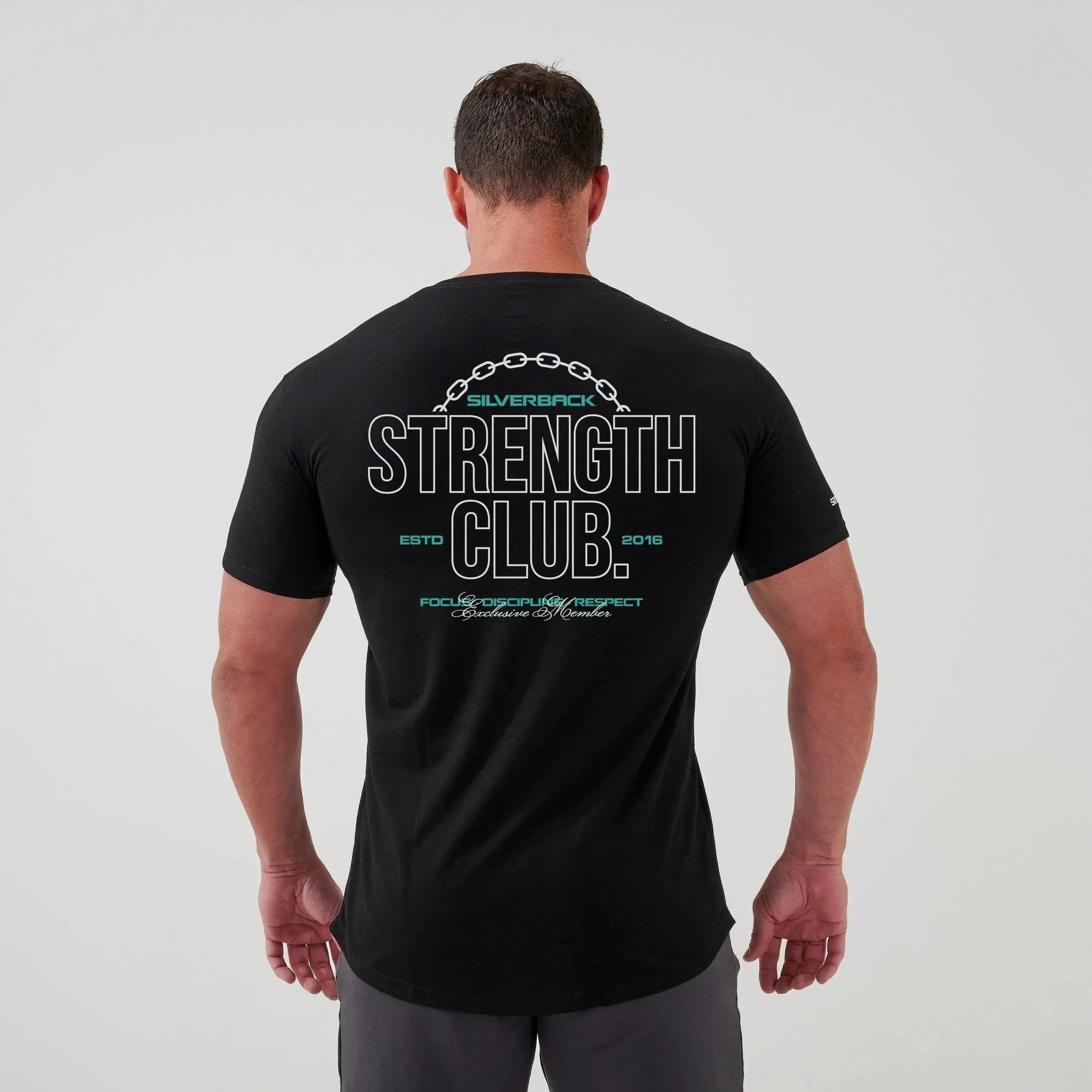 Strength Club Members T-Shirt - Silverback Gymwear product image