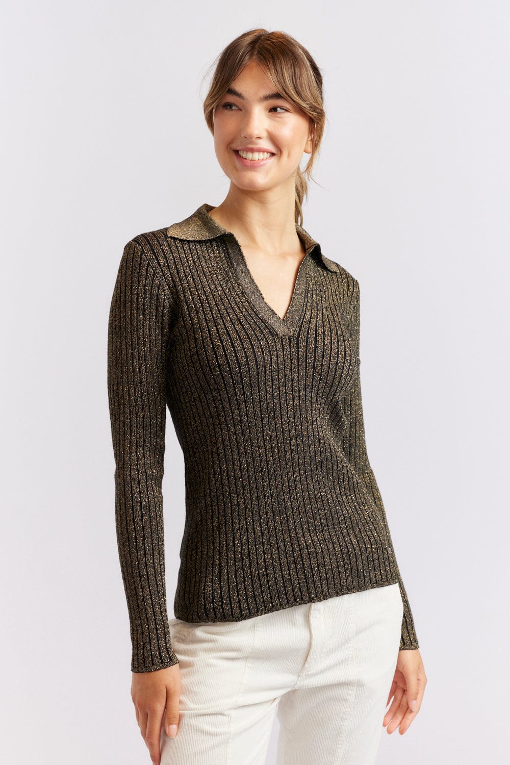 LUNA OPEN KNIT TOP – Oxford Shop