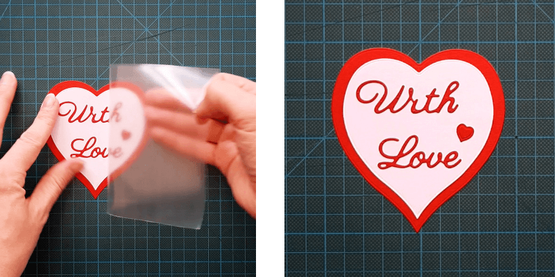 Lift up your die-cut sentiment using Transfer Roll and apply it to your tag