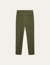 Les Deux MEN Como Herringbone Suit Pants Pants 550552-Surplus Green/Olive Night