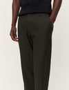 Les Deux MEN Como Reg Suit Pants - Seasonal Pants 505360-Deep Forest/Charcoal