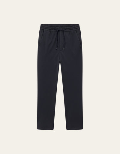 Les Deux MEN Como Tapered Drawstring Pants Pants 4444-Navy