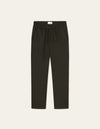 Les Deux MEN Como Tapered Drawstring Pants - Seasonal Pants 505360-Deep Forest/Charcoal