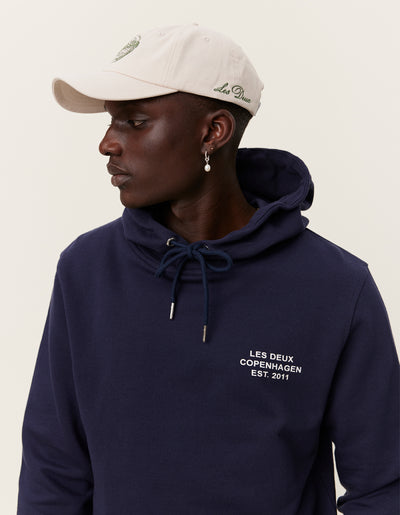 Les Deux MEN Copenhagen 2011 Hoodie Hoodie 460218-Dark Navy/Light Ivory