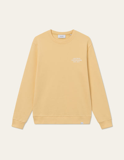 Les Deux MEN Copenhagen 2011 Sweatshirt Sweatshirt 760201-Creamy Yellow/White