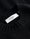 Les Deux MEN Gary Fleck Wool Roundneck Knitwear 100100-Black