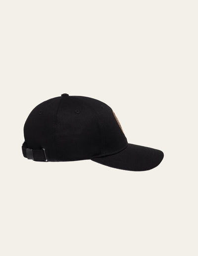 Les Deux MEN Globe Baseball Cap Cap 100864-Black/Cherrywood