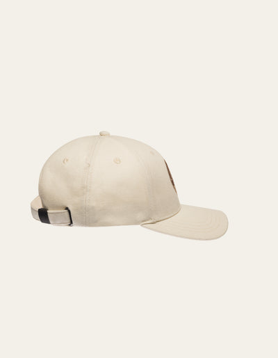 Les Deux MEN Globe Baseball Cap Cap 218864-Light Ivory/Cherrywood