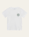 Les Deux Kids Globe T-Shirt Kids T-Shirt 201552-White/Dark Ivy Green