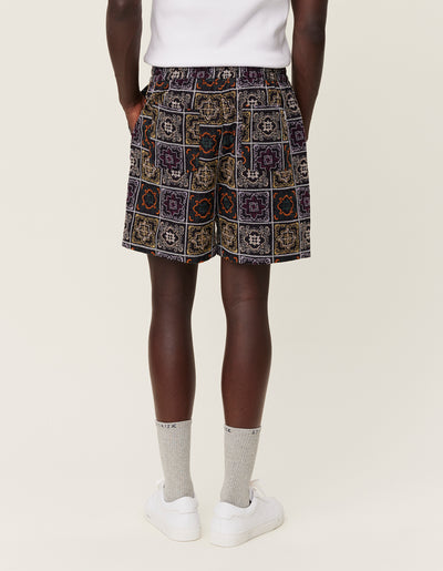 Les Deux CO-LAB Harry KaDeWe AOE Shorts Shorts 100000-Black/Multicolor