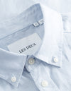 Les Deux MEN Kris Linen SS Shirt Shirt 466466-Summer Sky