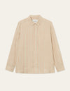 Les Deux MEN Kristian Linen B.D. Shirt Shirt 215613-Ivory/Baked Papaya