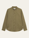 Les Deux MEN Kristian Linen B.D. Shirt Shirt 550550-Surplus Green