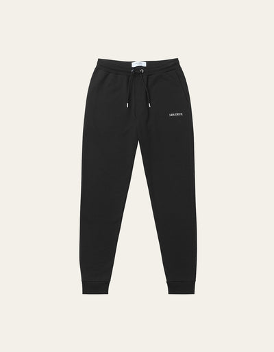 Les Deux MEN Lens Sweatpants Sweatpants 100201-Black/White