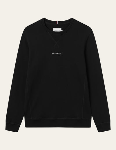 Les Deux MEN Lens Sweatshirt Sweatshirt 100201-Black/White