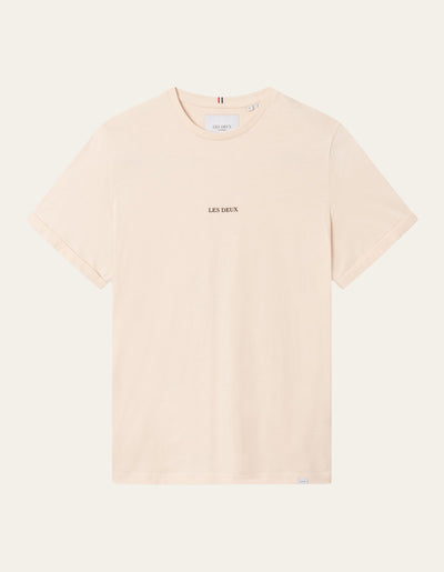 Les Deux MEN Lens T-Shirt T-Shirt 215100-Ivory/Black