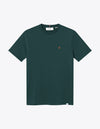 Les Deux MEN Nørregaard T-Shirt - Seasonal T-Shirt 546730-Pine Green/Orange