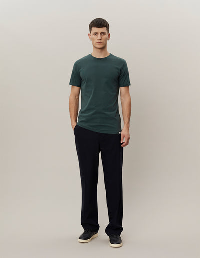 Les Deux MEN Nørregaard T-Shirt Online T-Shirt 546546-Pine Green