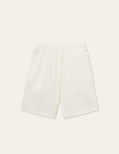 Les Deux MEN Otto Linen Shorts Shorts 201201-White